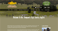 Desktop Screenshot of flyfishnewmexico.com